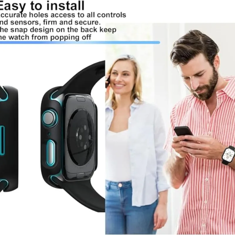 Защитное стекло + чехол для apple watch - Фотография_5