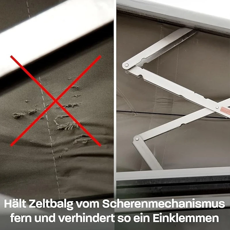 Комплекты устройств для защиты крыши палатки на колесах - Фотография_5