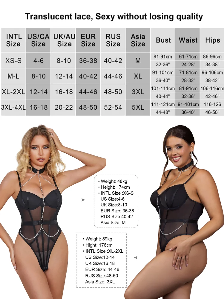 Comeondear сексуальное трико на бретелях - Фотография_6