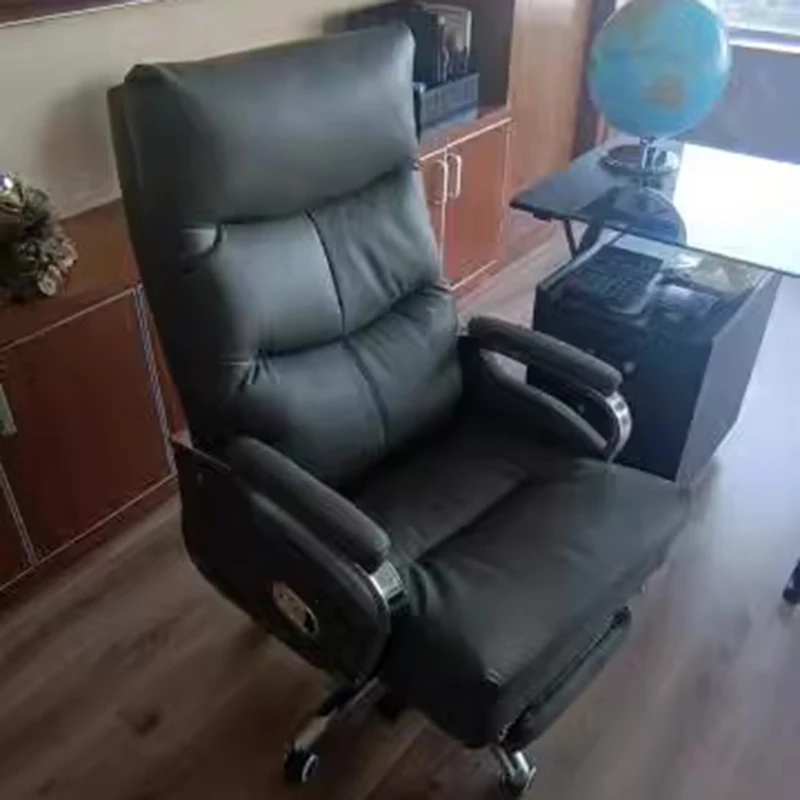 Офисное кресло для руководителя с спинкой relax - Фотография_4