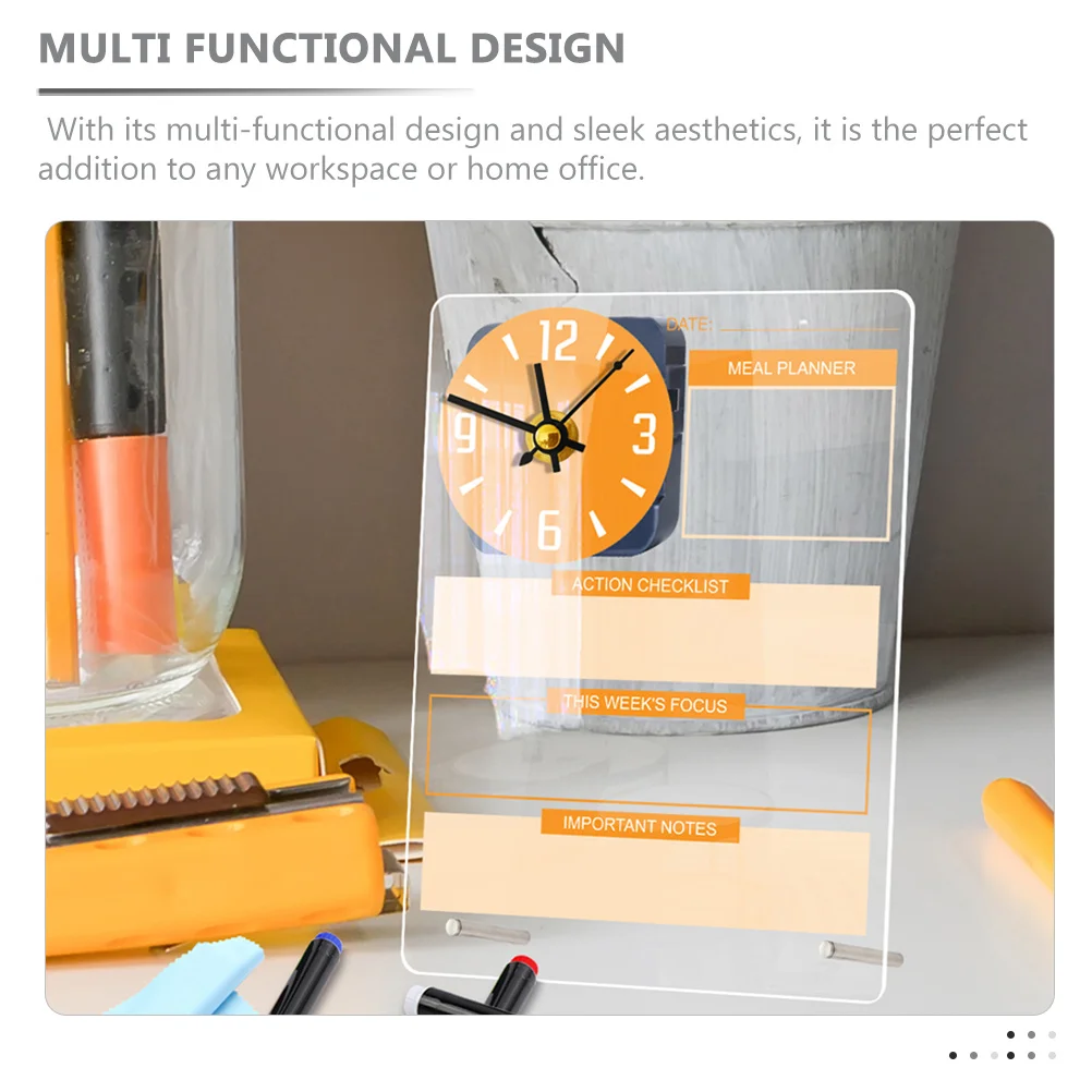 1 комплект, акриловая стоячая доска для заметок - Фотография_3