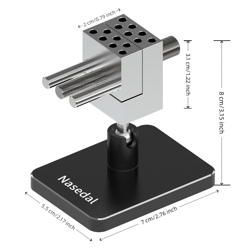 Мини-портативные настольные тиски nasedal 2in1 для gundam - Фотография_5