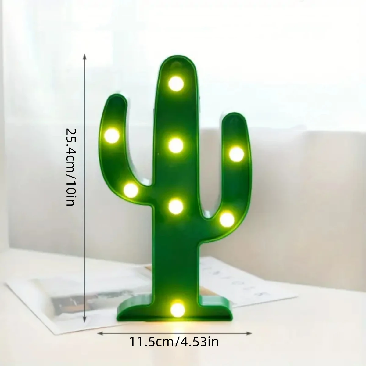 D2 cactus shaped battery operated - Фотография_3
