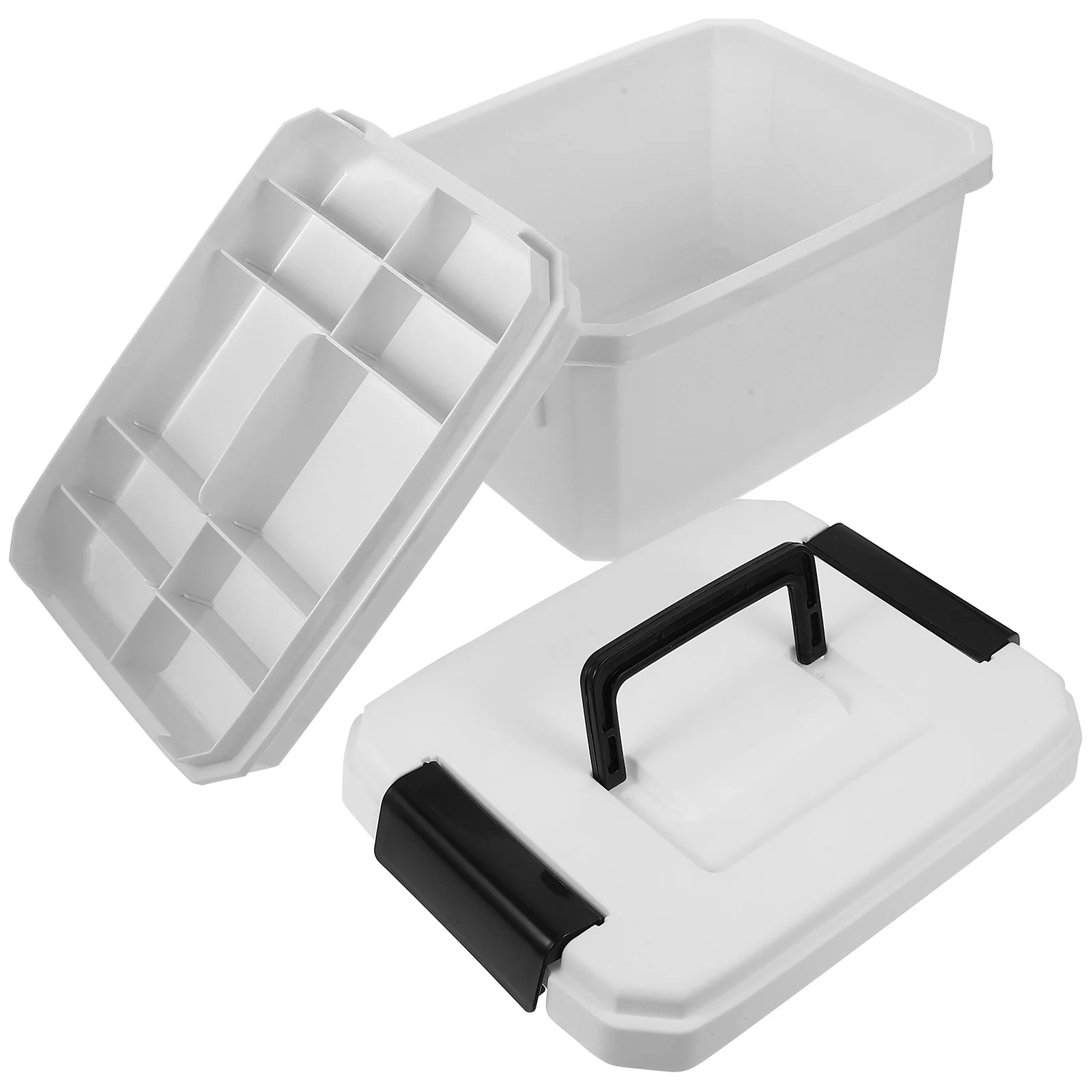 Портативная двухслойная аптечка с ручкой - Фотография_4