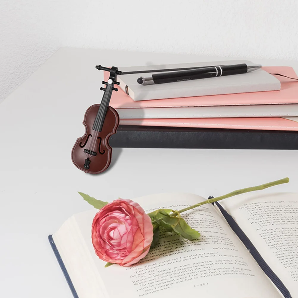 24 комплекта мини-скрипки с текстурой дерева - Фотография_2