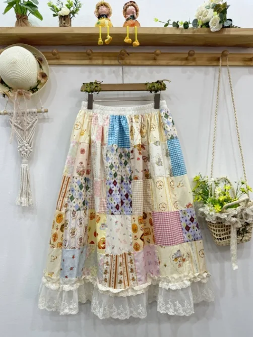 Японские винтажные лолита мори для девочек - Фотография_5