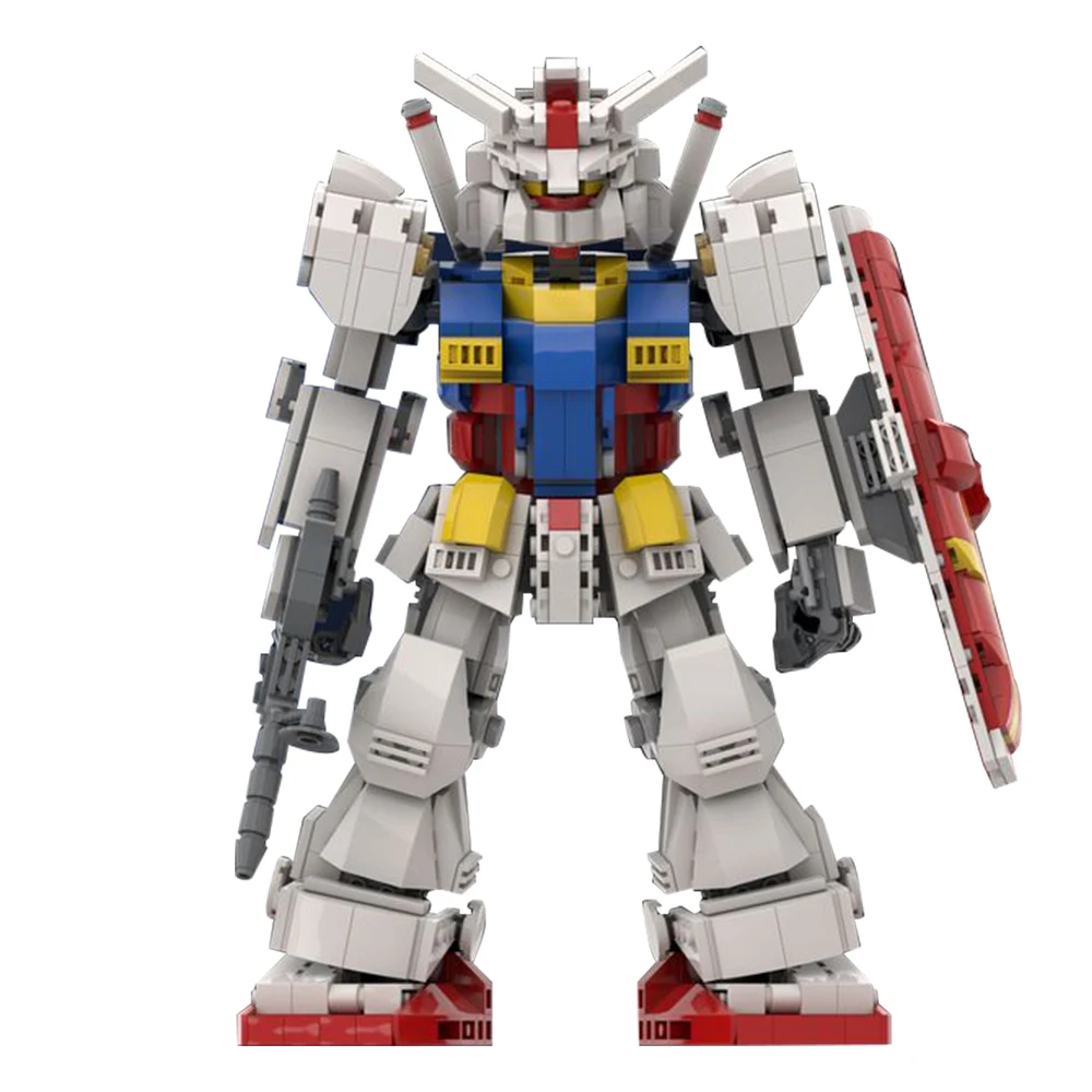 Набор строительных блоков moc mecha anime warriors robo