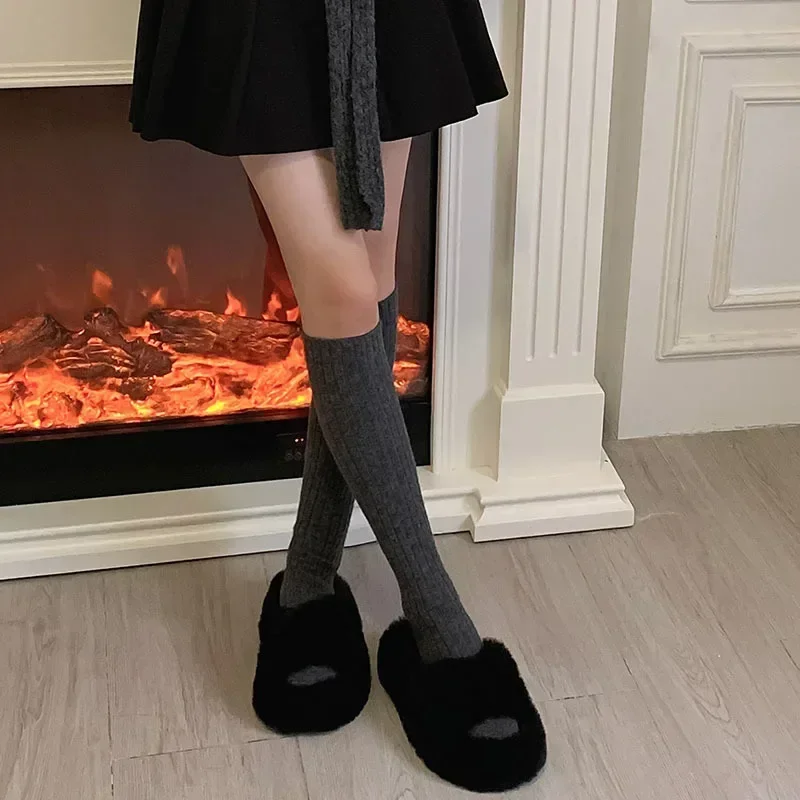 Чулки женские осенне-зимние толстые - Фотография_6