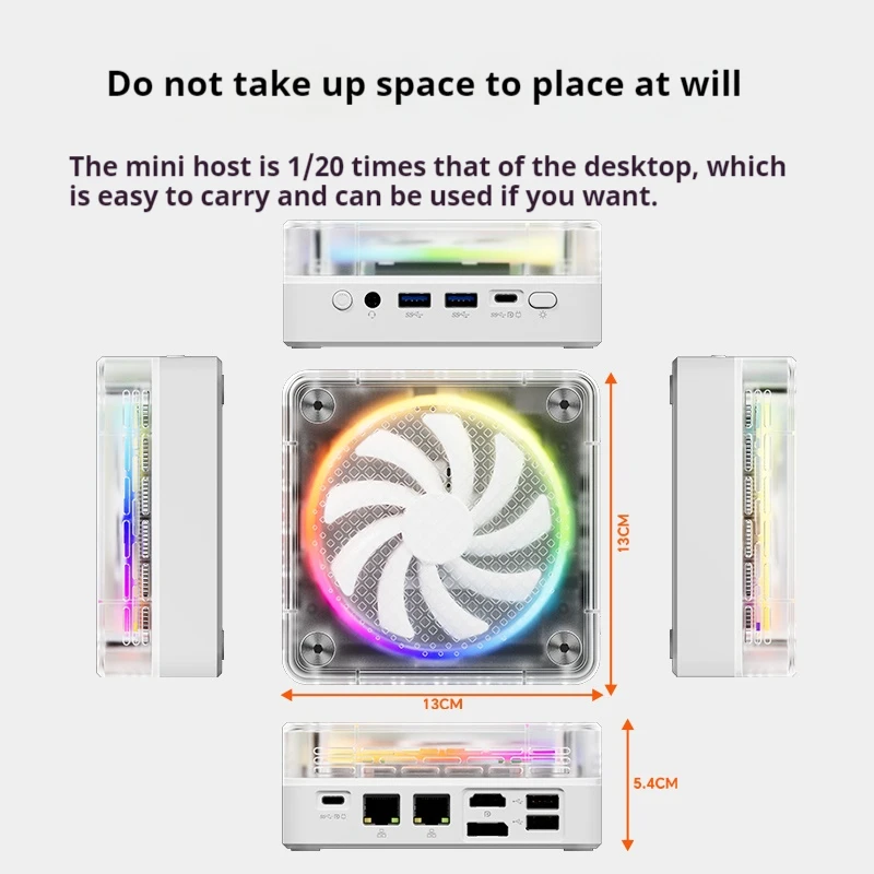 Genmachin amd 7840hs 7735hs 7735u - Фотография_4