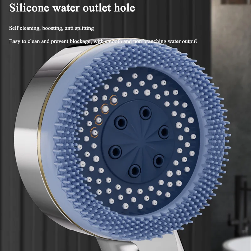 Насадка для душа с фильтром и наддувом - Фотография_4