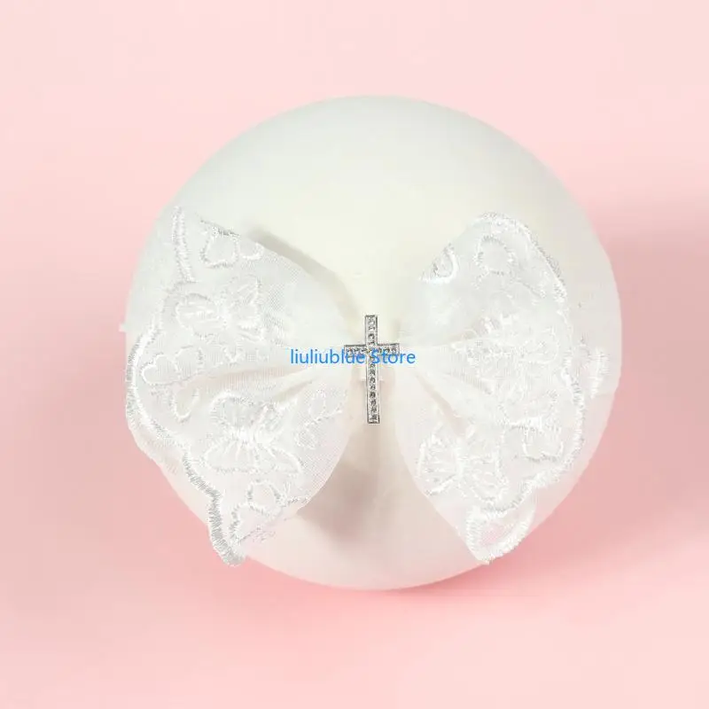 Кружевные банты, бантики для волос - Фотография_5