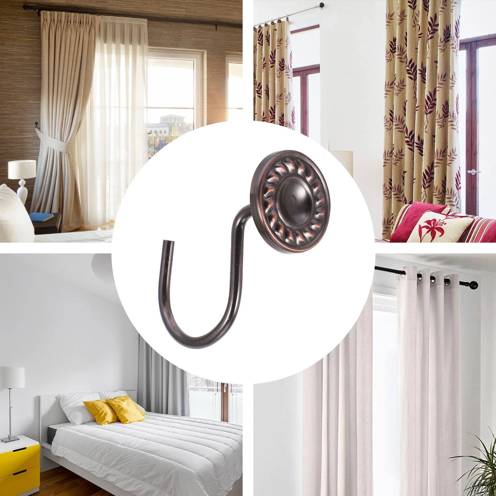 Крючки для занавесок в стиле ретро - Фотография_4