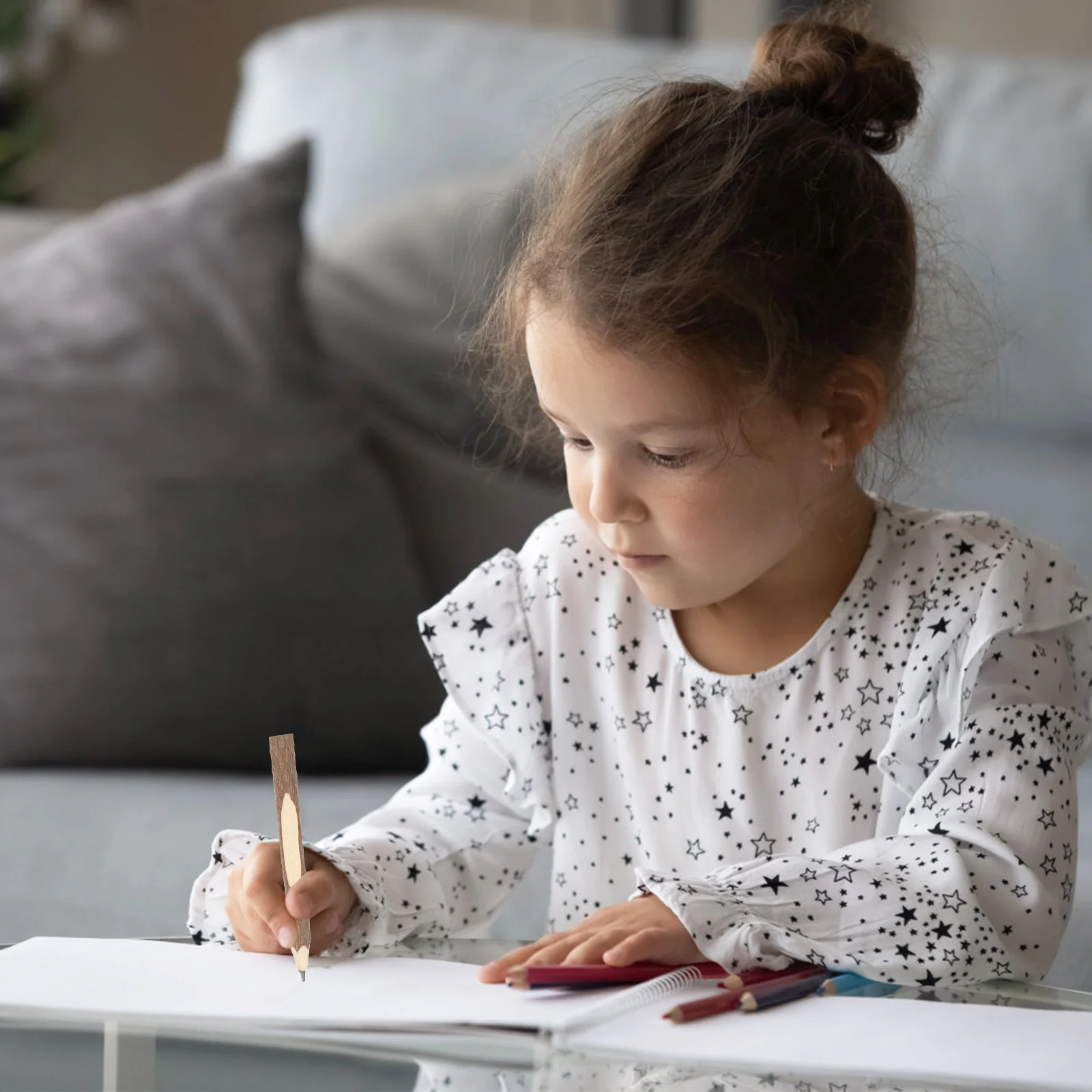 13 см, карандаши с корой - Фотография_4