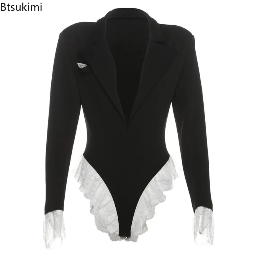 Женский кружевной модный костюм - Фотография_6