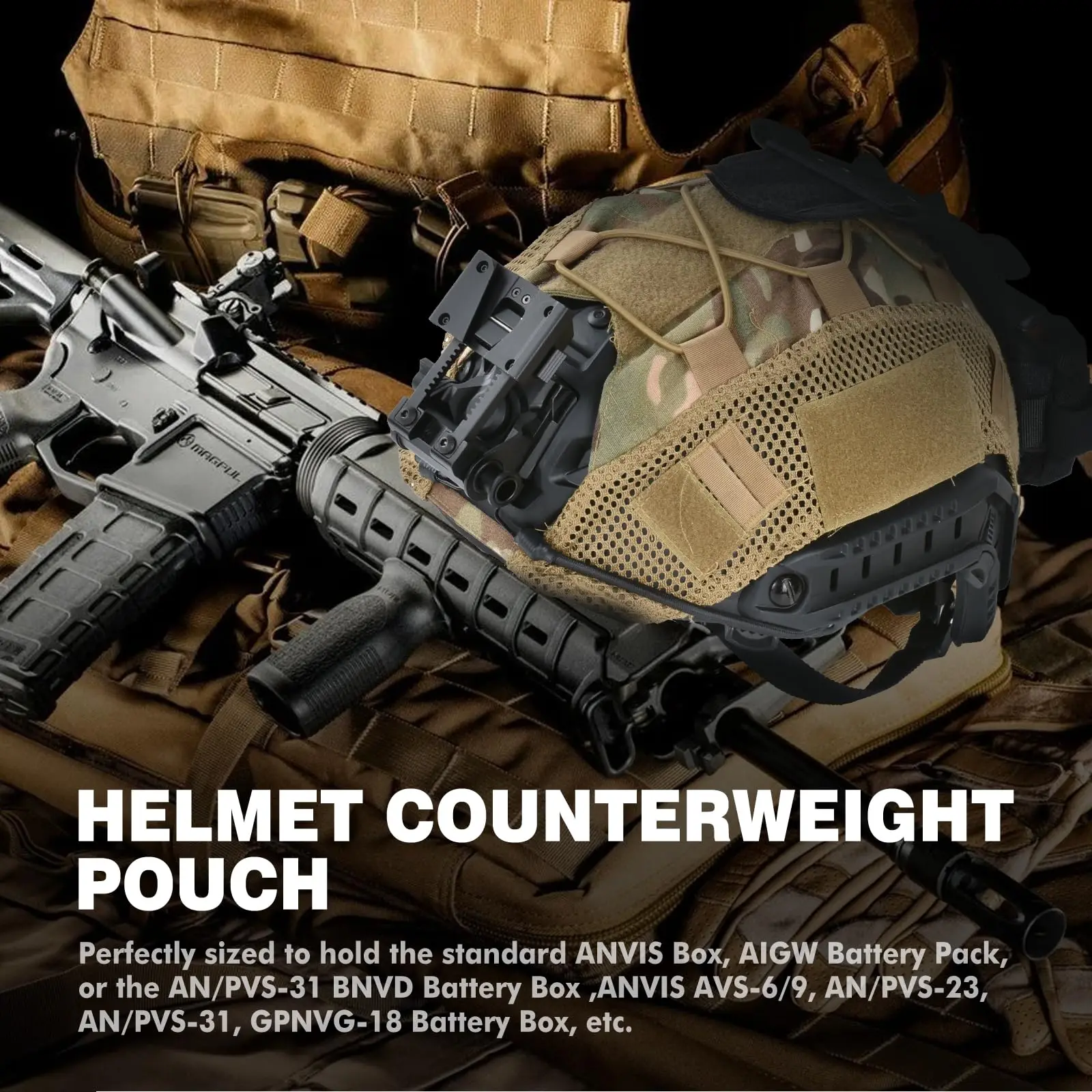 Крепление для очков ночного видения pvs15/18 для l4g24 nvg mount - Фотография_2
