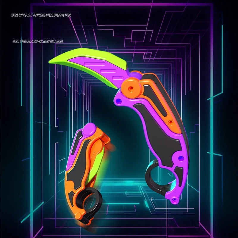 3d печатный гравитационный нож с когтями