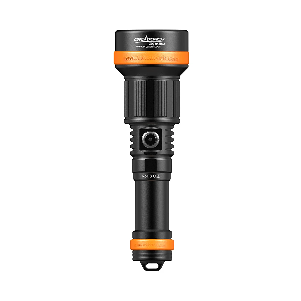 Orcatorch zd710 фонарь для дайвинга - Фотография_4