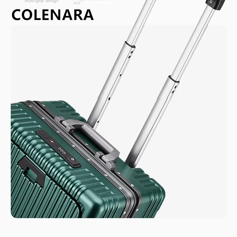 Чемодан на колесиках colenara с передним отверстием - Фотография_2