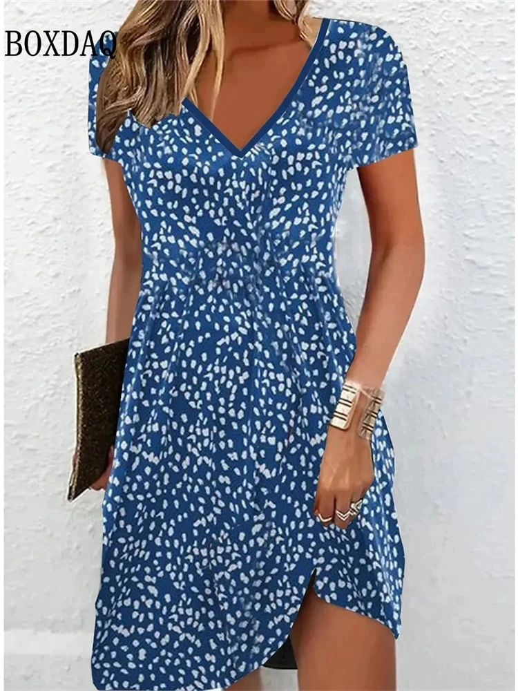 Женский повседневный сарафан свободное - Фотография_3