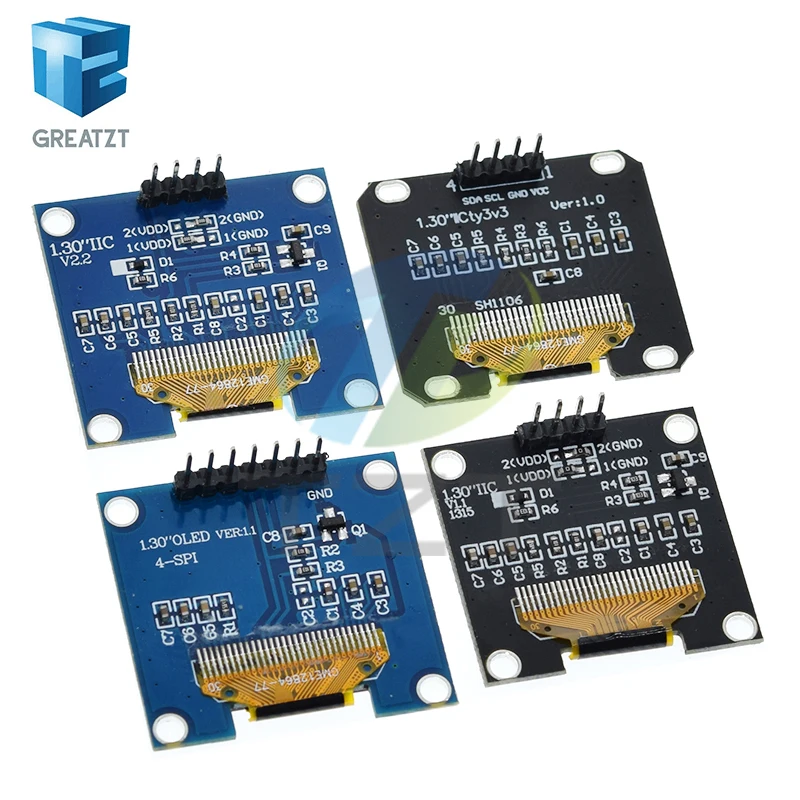1,3-дюймовый oled-модуль spi/iic - Фотография_6