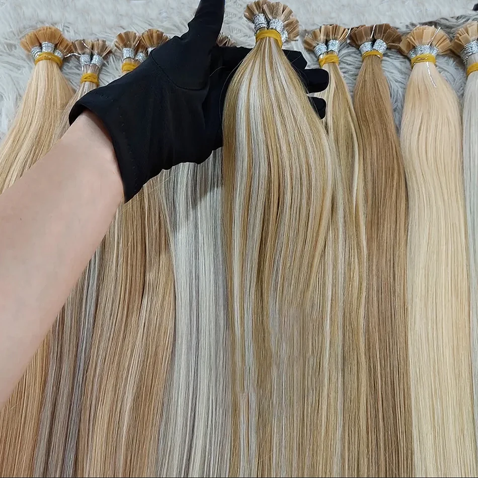 Пряди волос с плоскими кончиками и кератином - Фотография_4