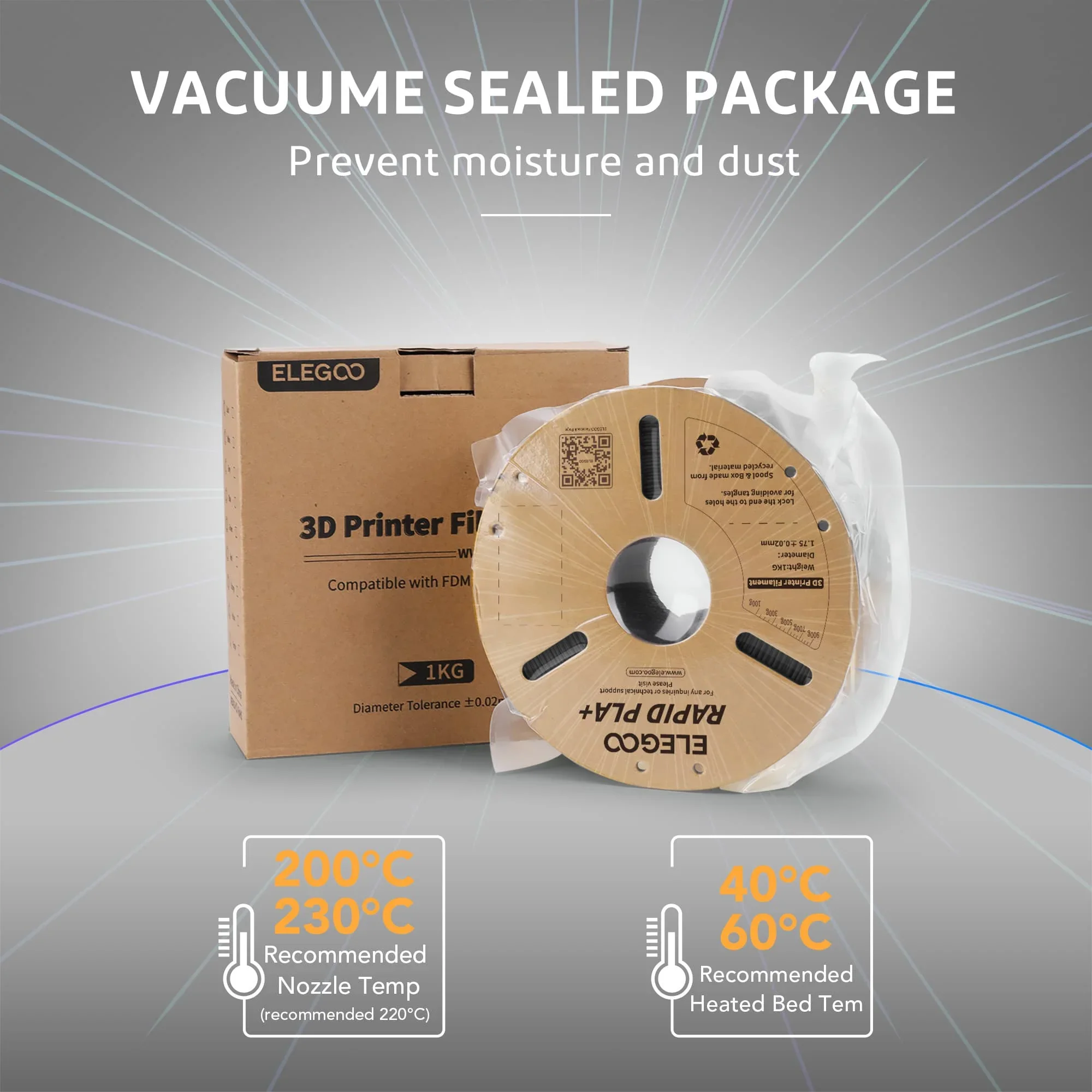 Нить elegoo rapid pla+ - Фотография_5