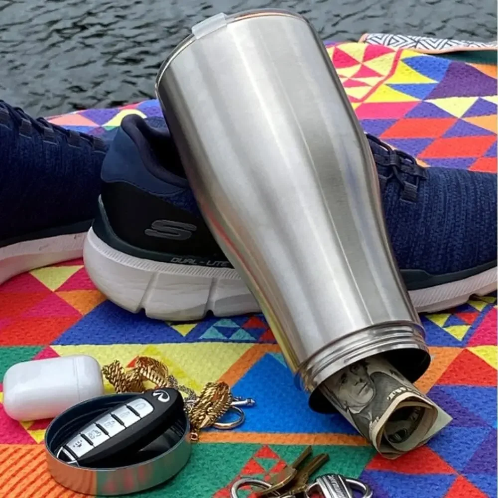 Скрытый сейф, двухслойная кофейная - Фотография_5