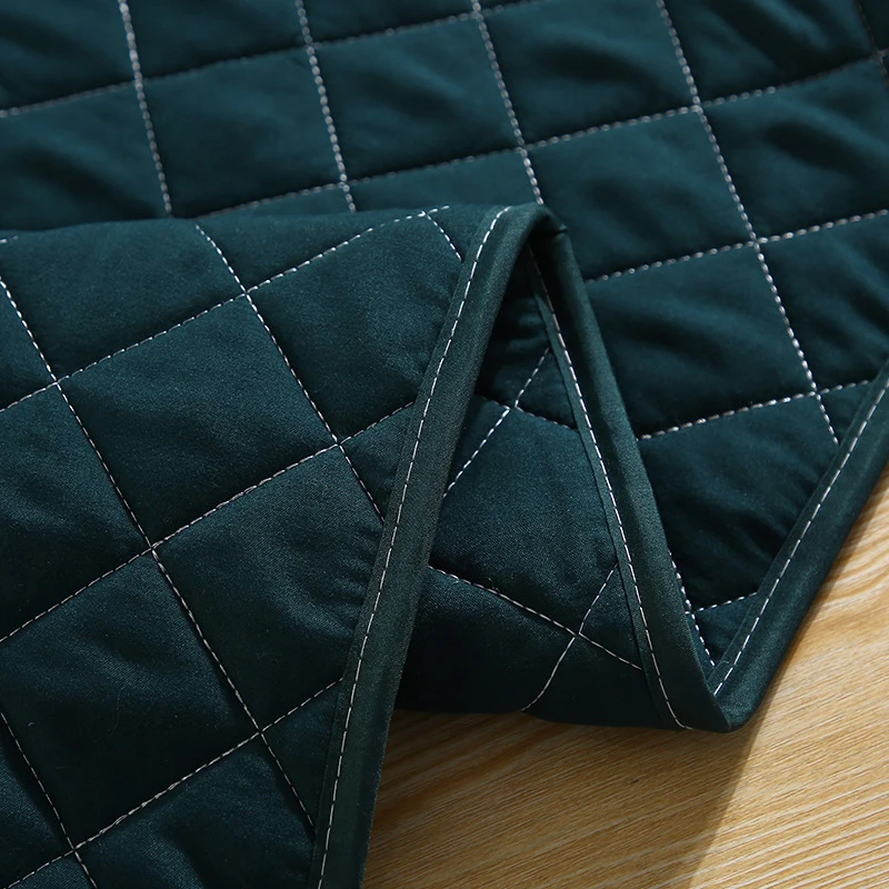 Зимняя стеганая дизайнерская дверная занавеска - Фотография_6