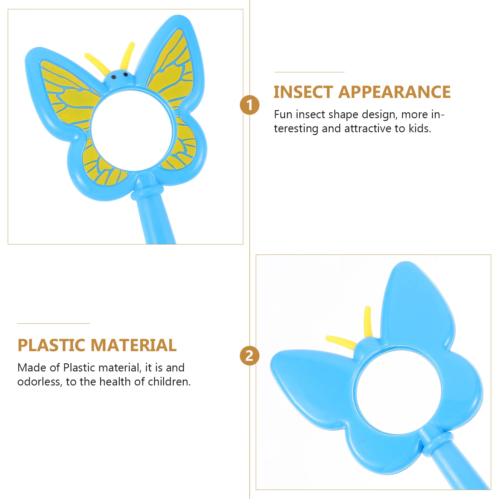 Пластиковая мультяшная ручная лупа - Фотография_4