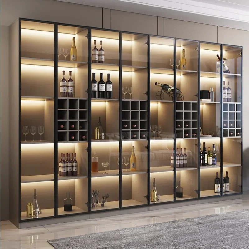 Display glass wine cabinets living - Фотография_5