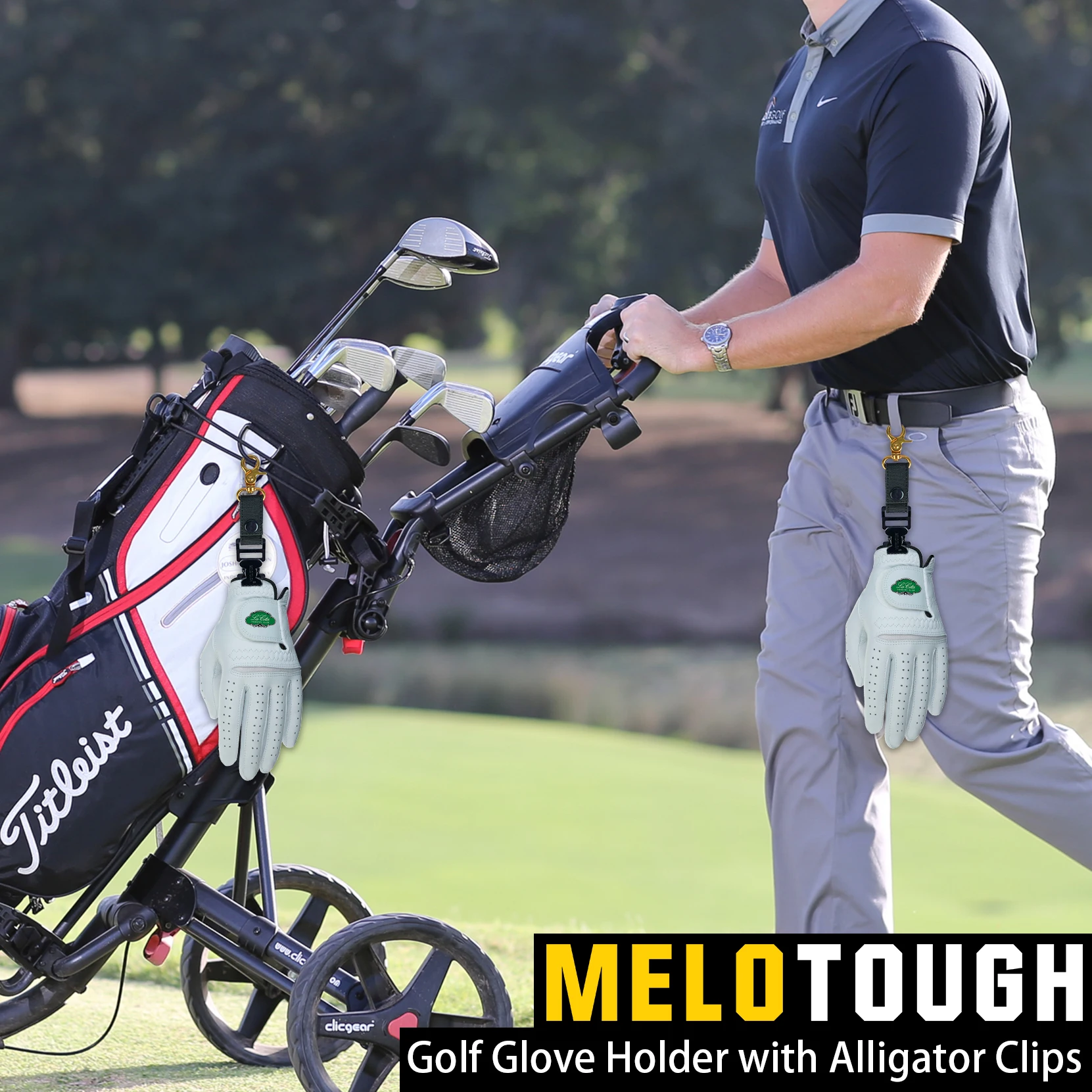 Зажим для перчаток для гольфа melohard - Фотография_2