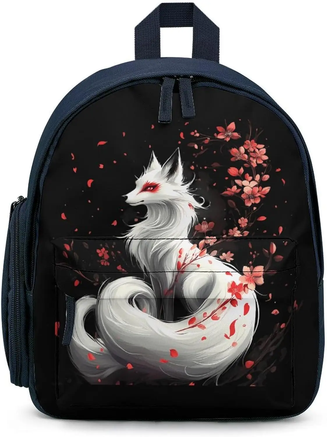 Японский дорожный рюкзак для ноутбука fox flowers