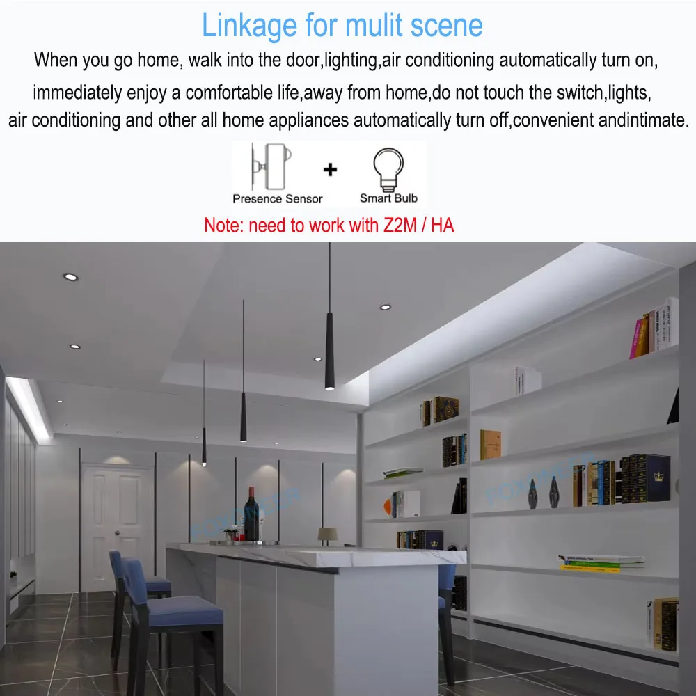Умный детектор присутствия человека zigbee - Фотография_4