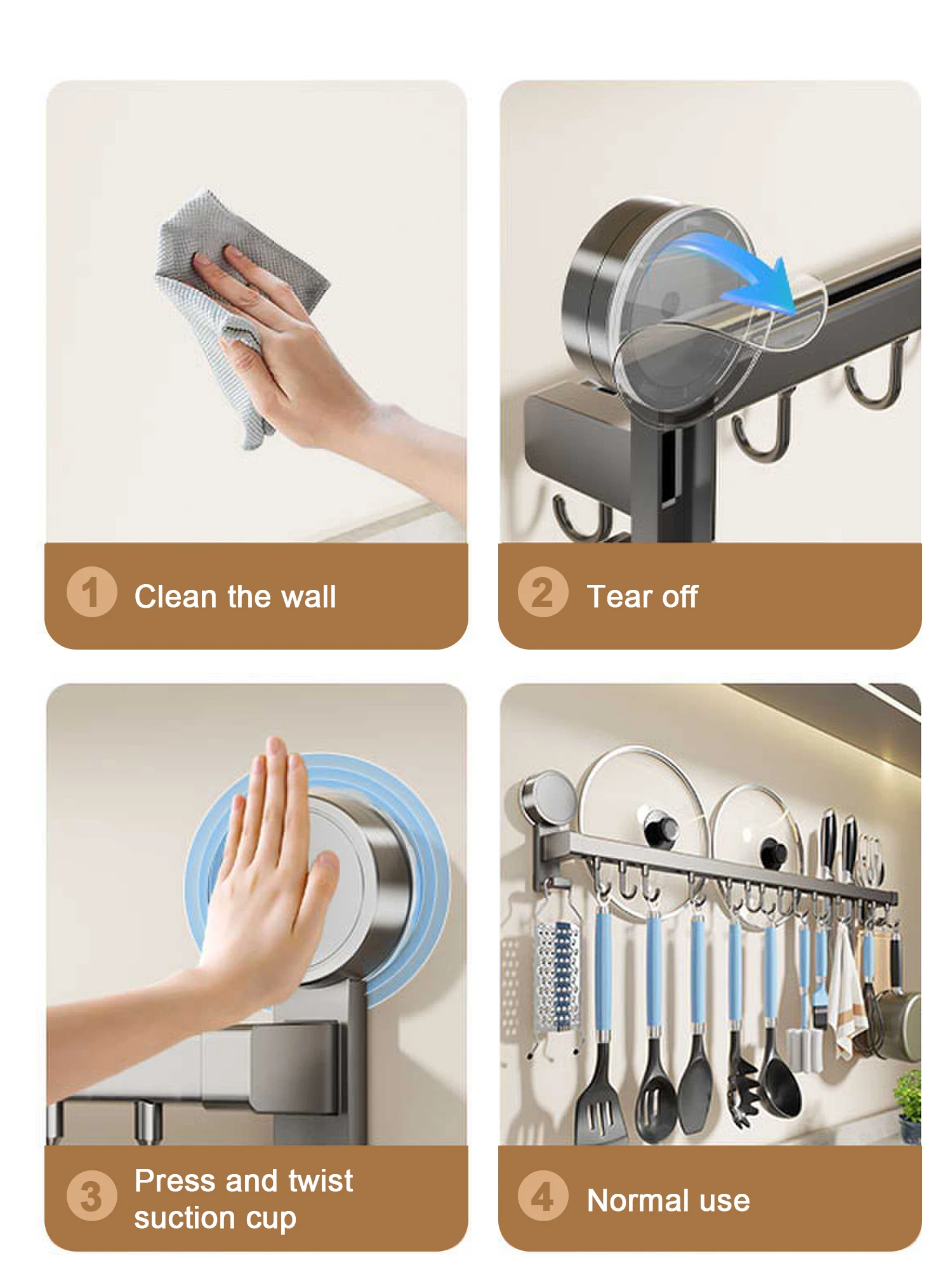 Настенный кухонный крючок - Фотография_3