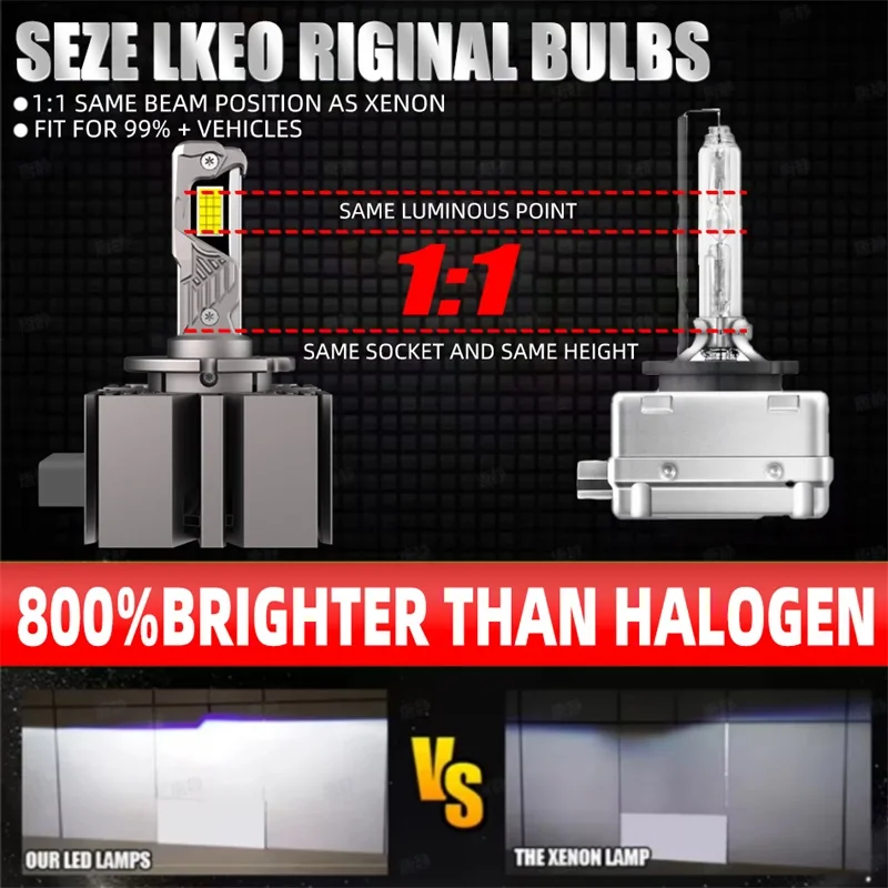 D series d1s d3s светодиодная фара hid 1 - Фотография_4