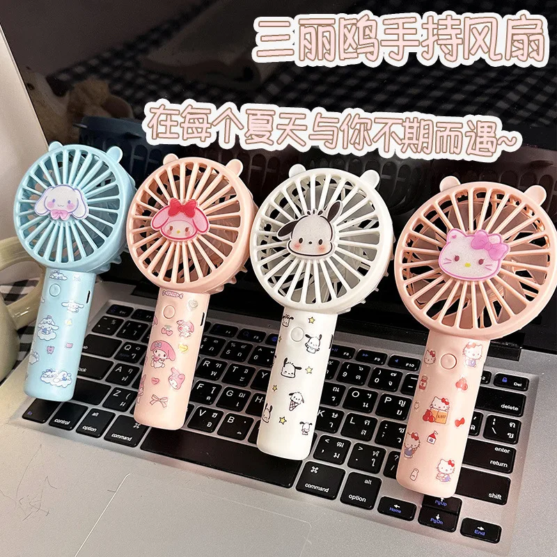 Sanrio diy ручной маленький вентилятор - Фотография_2
