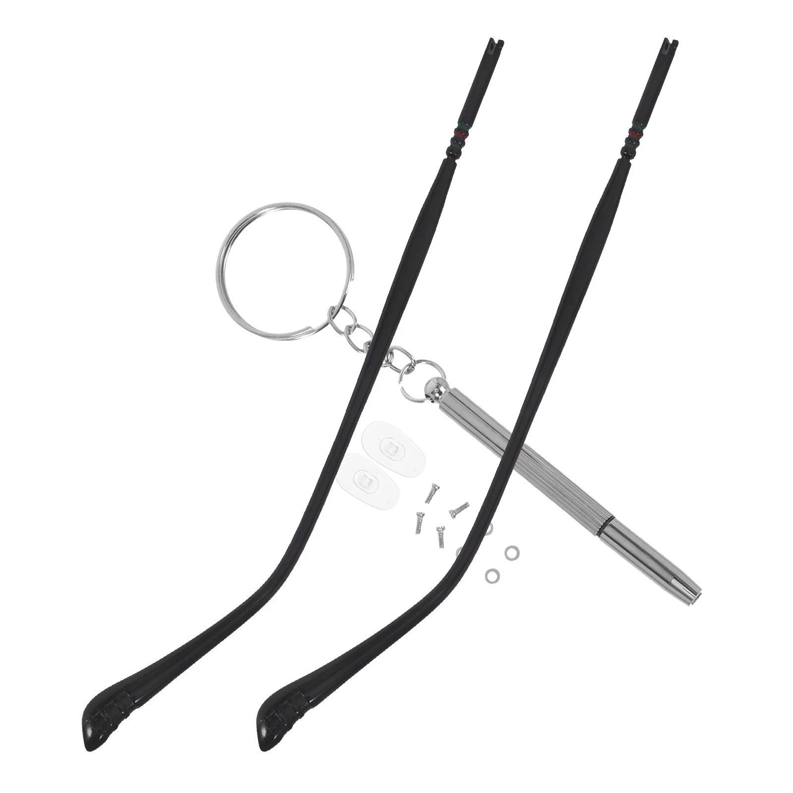 1 пара металлических сменных дужок для очков