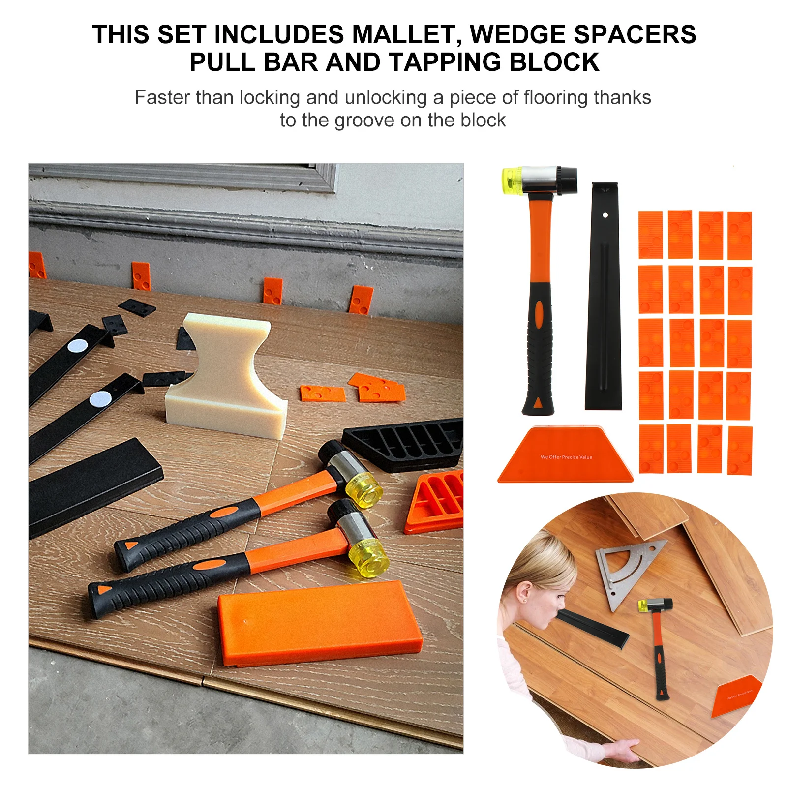 1 комплект, прочный комплект для установки деревянного пола - Фотография_4