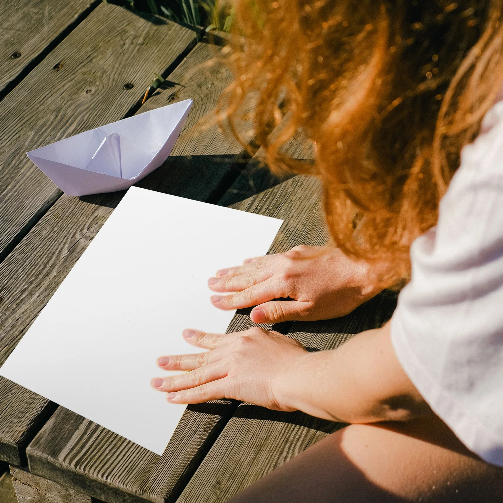 Белая бумага для карточек формата а4