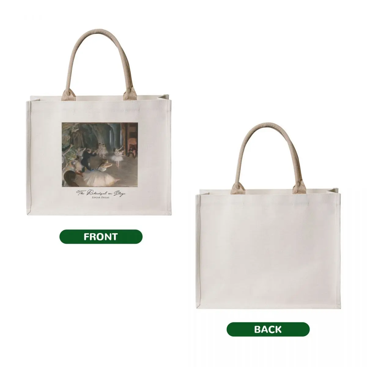 Танцоры: репетиция на сцене degas 1844 - Фотография_2