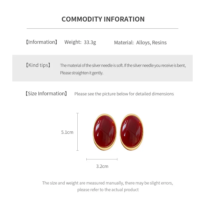 Винтажные женские серьги из красной смолы - Фотография_6
