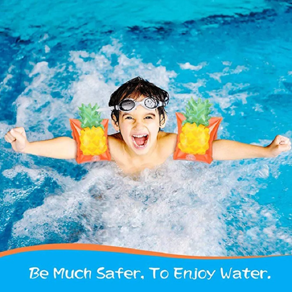 Надувные повязки на руку с ананасом для детей - Фотография_4