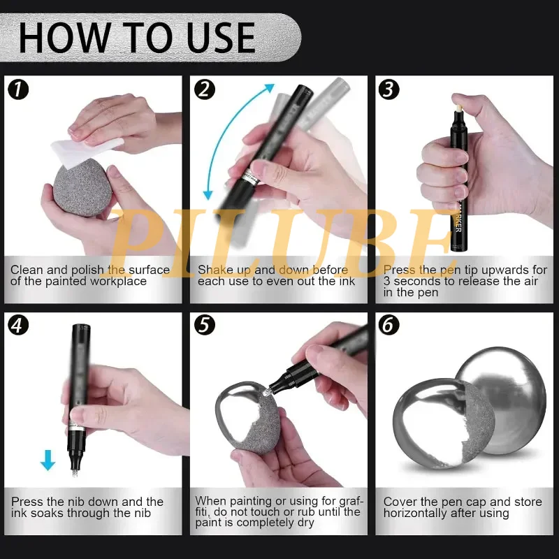 Хромированный маркер для краски - Фотография_3