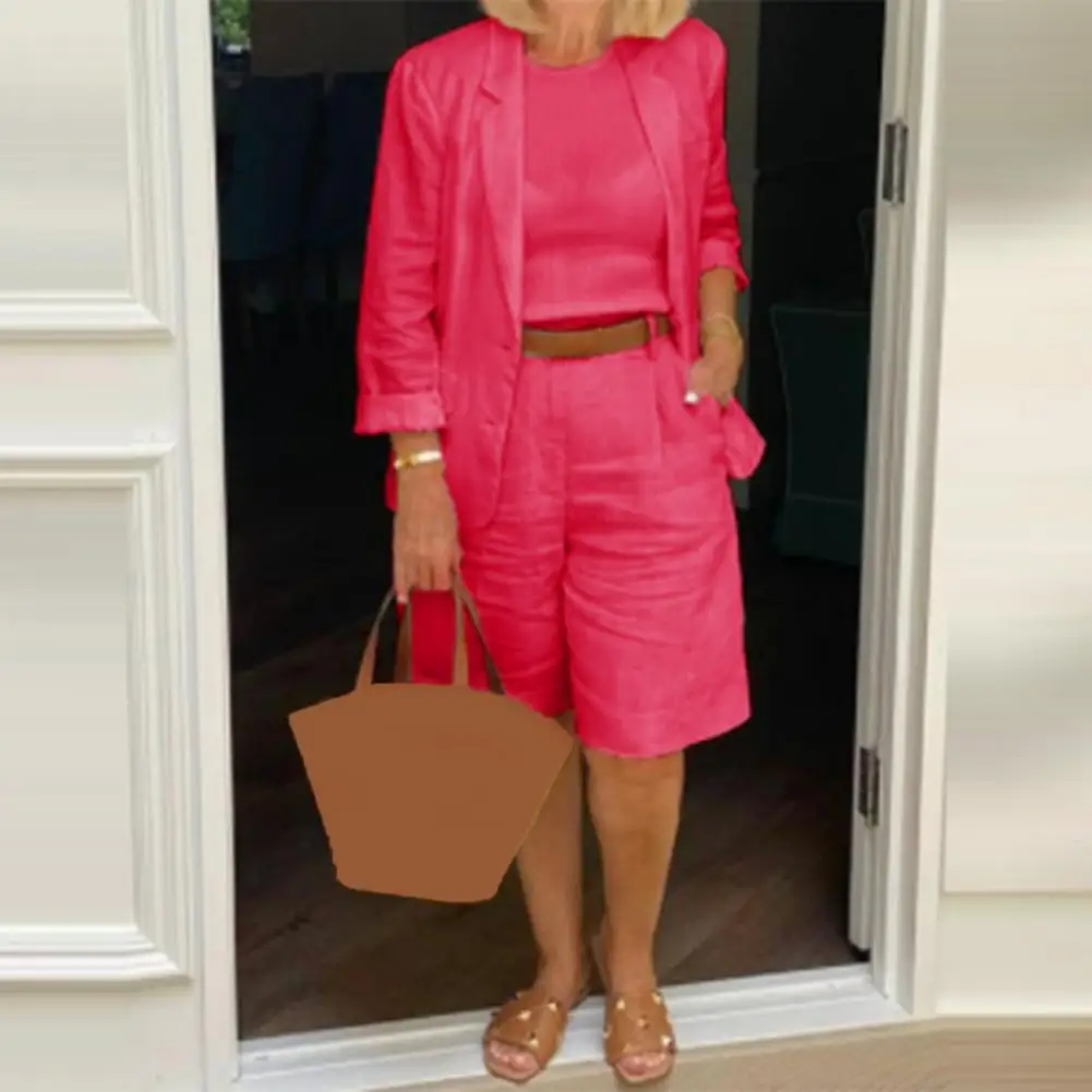 Хлопковые и льняные шорты - Фотография_2