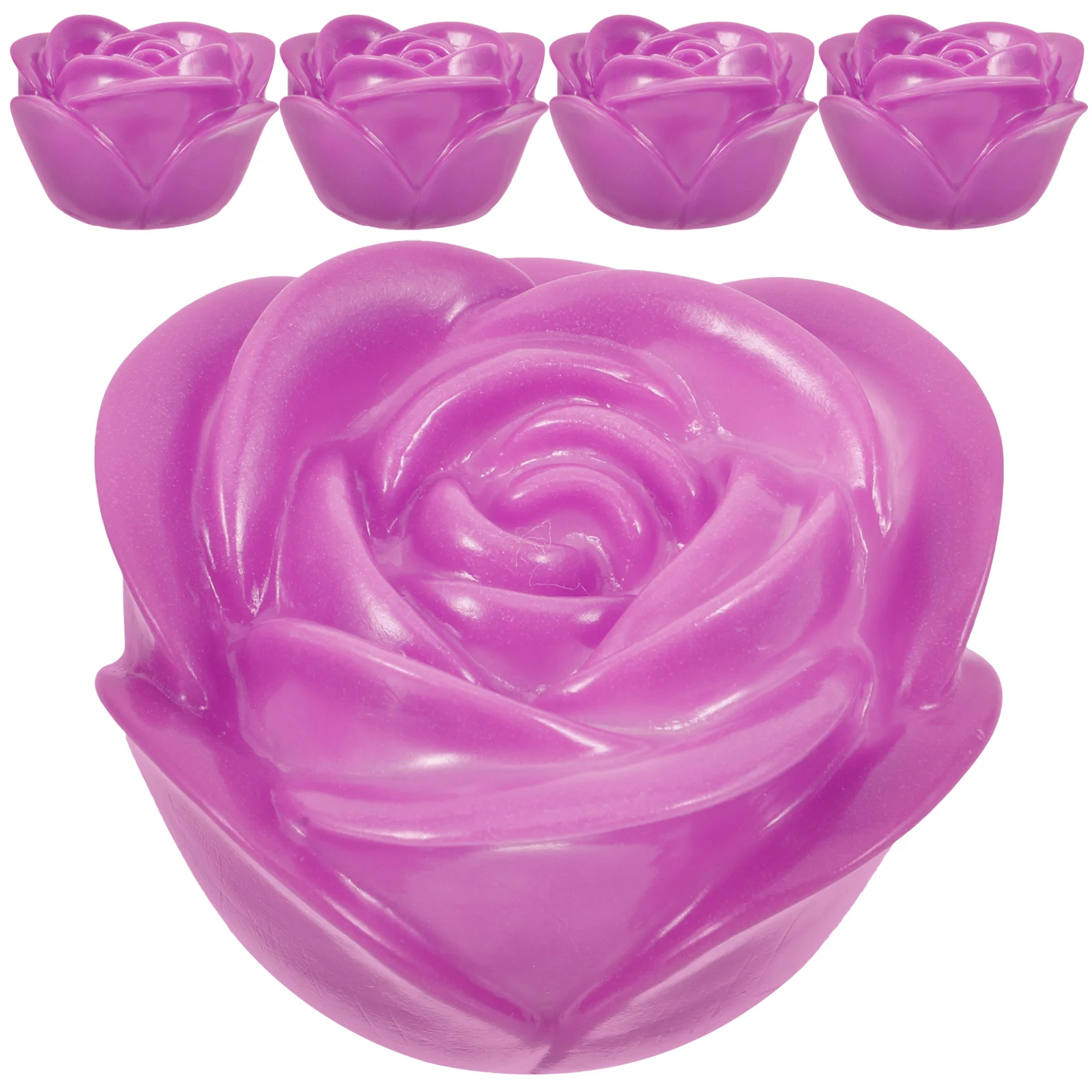 Светодиодные фонари в форме розы с питанием от цвета для свадьбы - Фотография_6