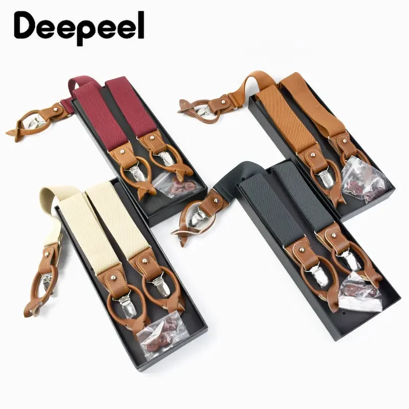 Deepeel 3,5*125 см мужские подтяжки - Фотография_6