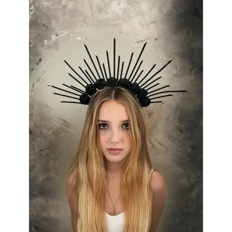 Корона с подсветкой из атласной - Фотография_3