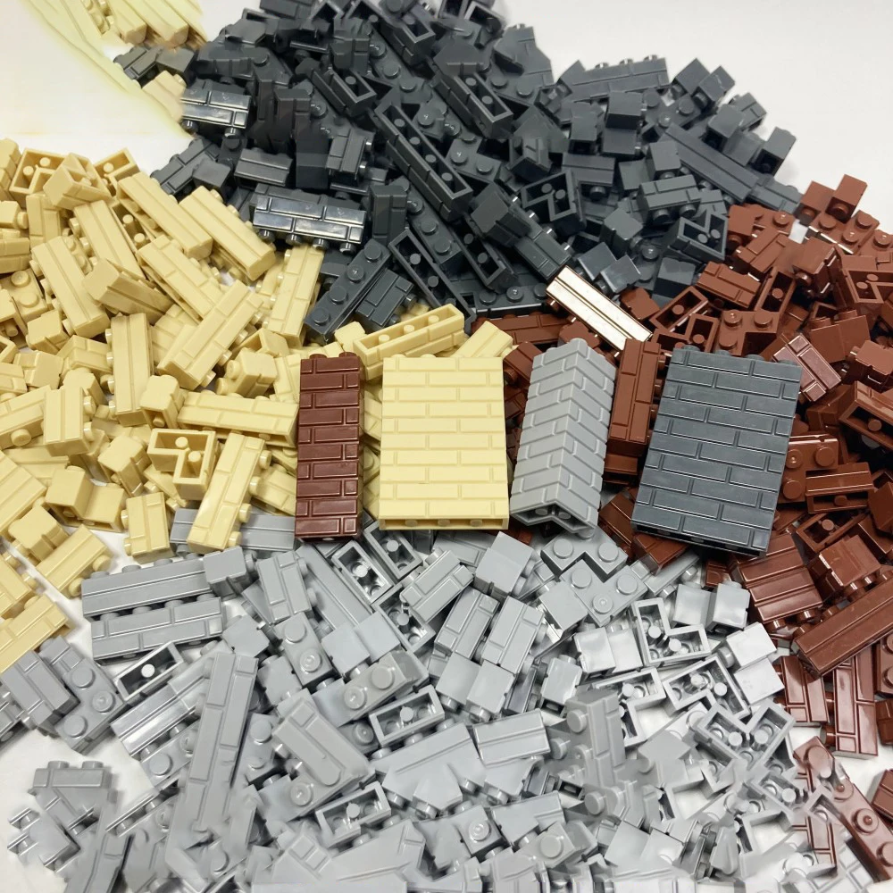 Случайные полосатые кирпичи moc - Фотография_4