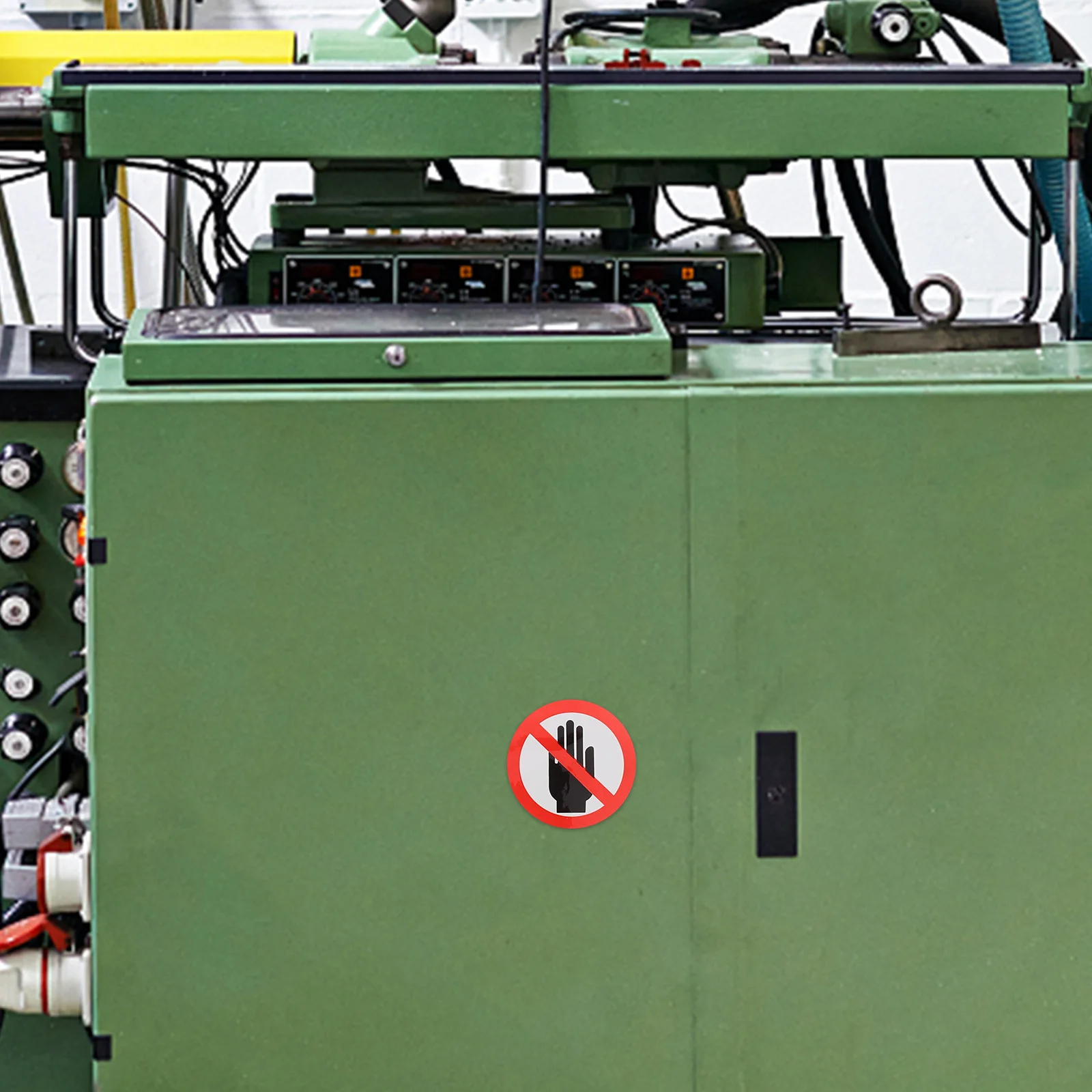 Предупреждающая наклейка безопасности - Фотография_4