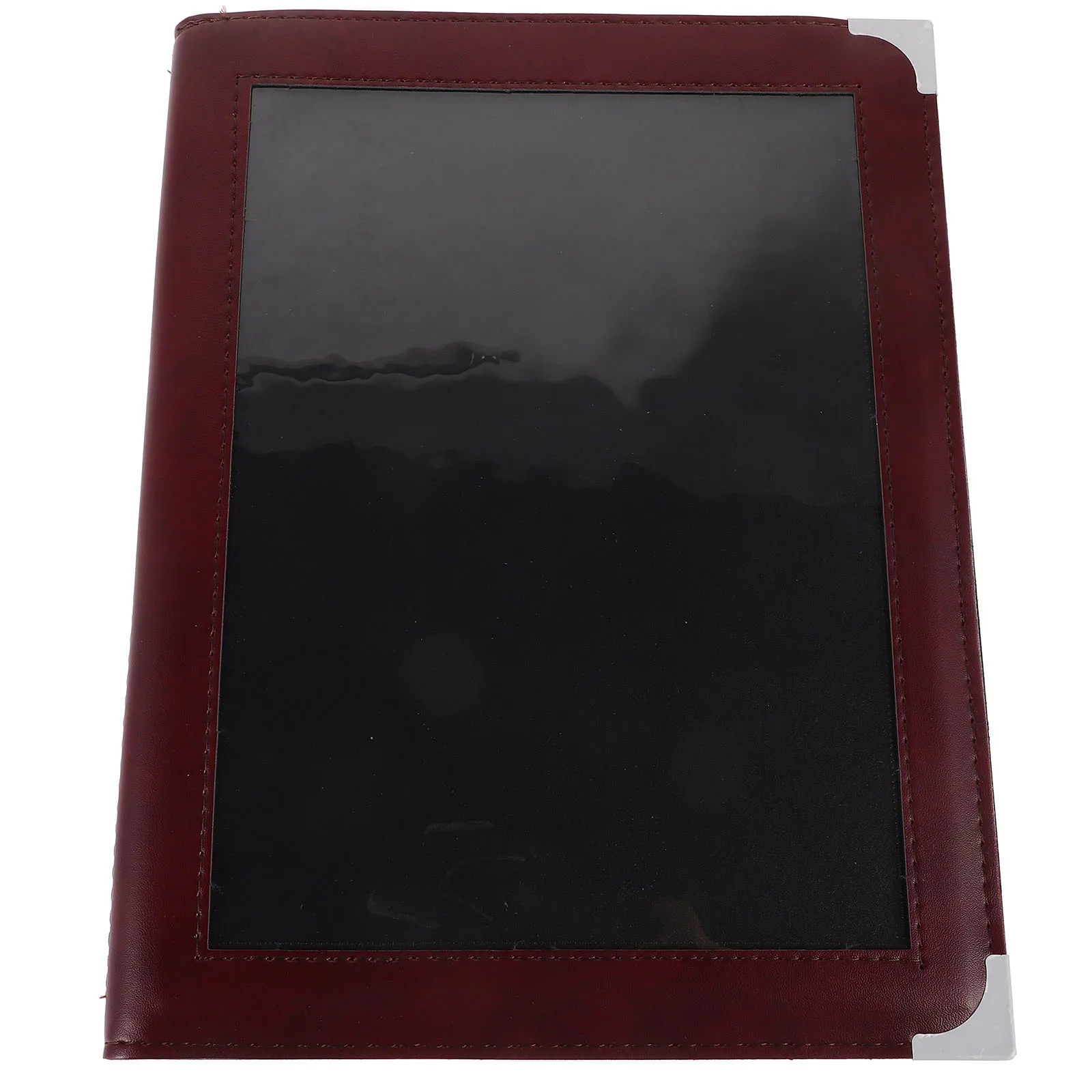 8-сторонняя прозрачная обложка для меню ресторана